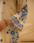 White Lily Breeze – Dori Embroidered Straight Suit Set
